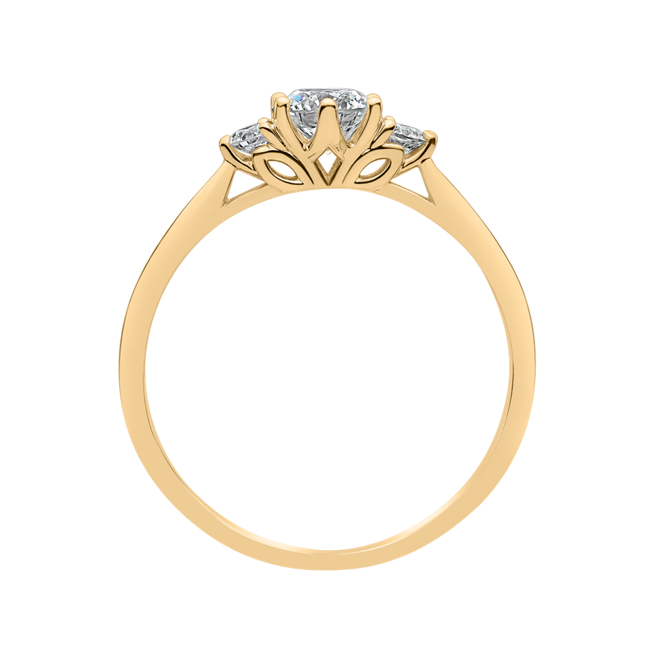 Diamond ring Midnight Serenity