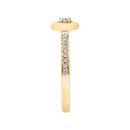 Diamond ring Moon Opus