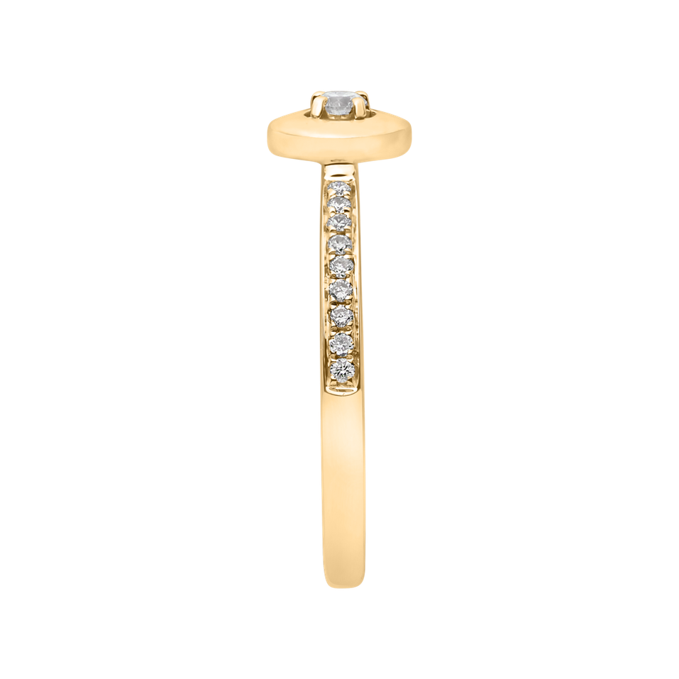 Diamond ring Moon Opus