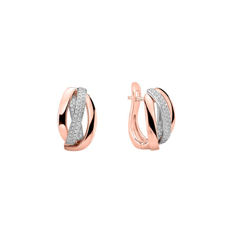 Diamond earrings Charming Ray