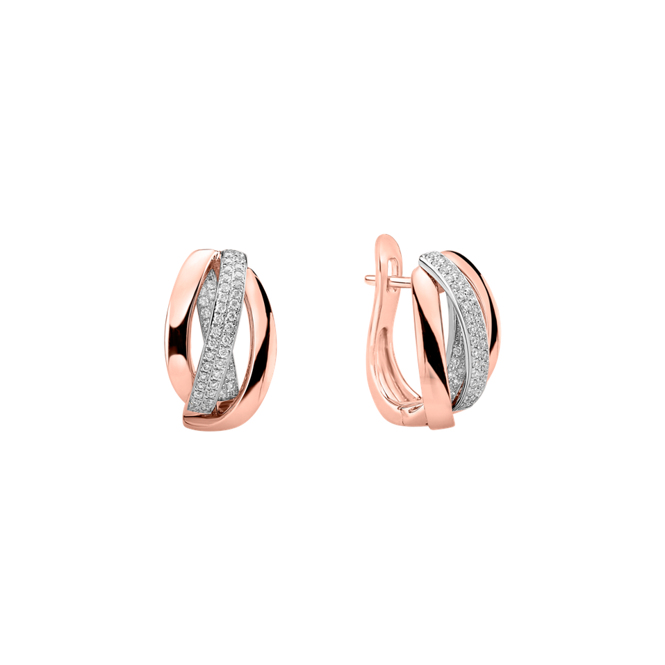 Diamond earrings Charming Ray