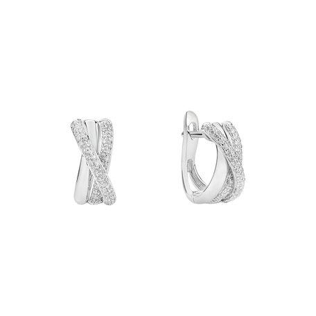 Diamond earrings Arachné Heaven