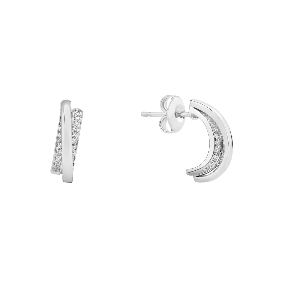 Diamond earrings Dream Wings