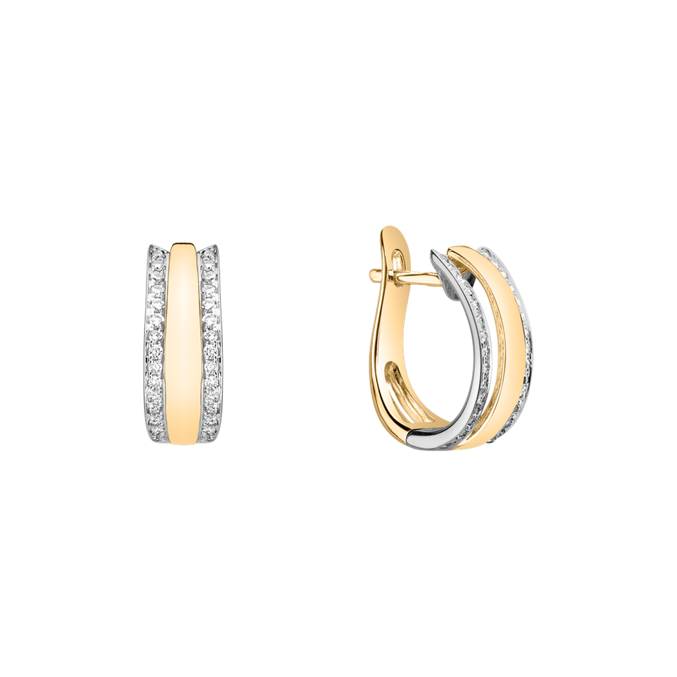 Diamond earrings Eternity Sparkle