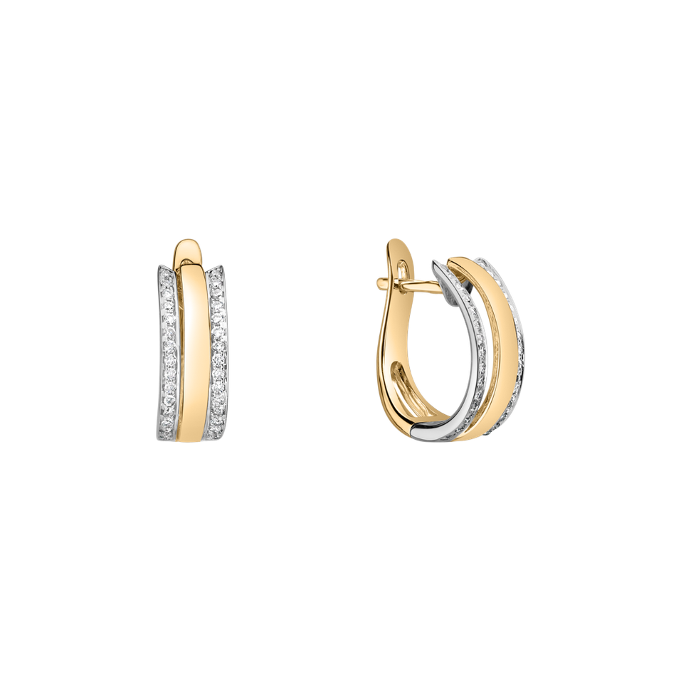 Diamond earrings Eternity Sparkle