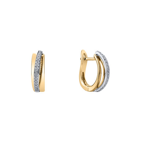 Diamond earrings Magical Ray