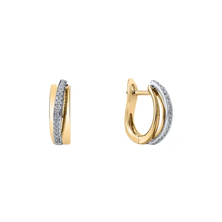 Diamond earrings Magical Ray