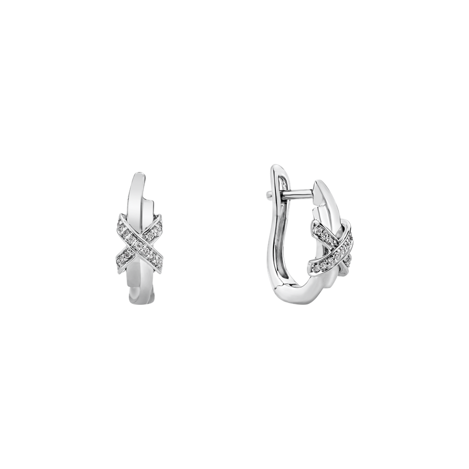 Diamond earrings Sparkling Galaxy