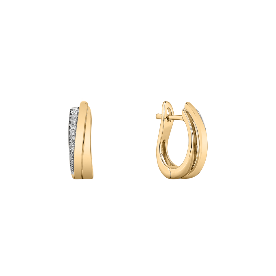 Diamond earrings Dazzling Galaxy