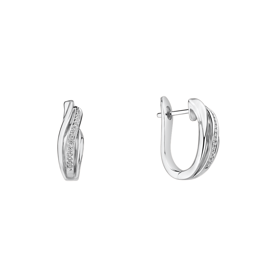 Diamond earrings Precious Ray