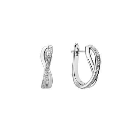 Diamond earrings Royal Node