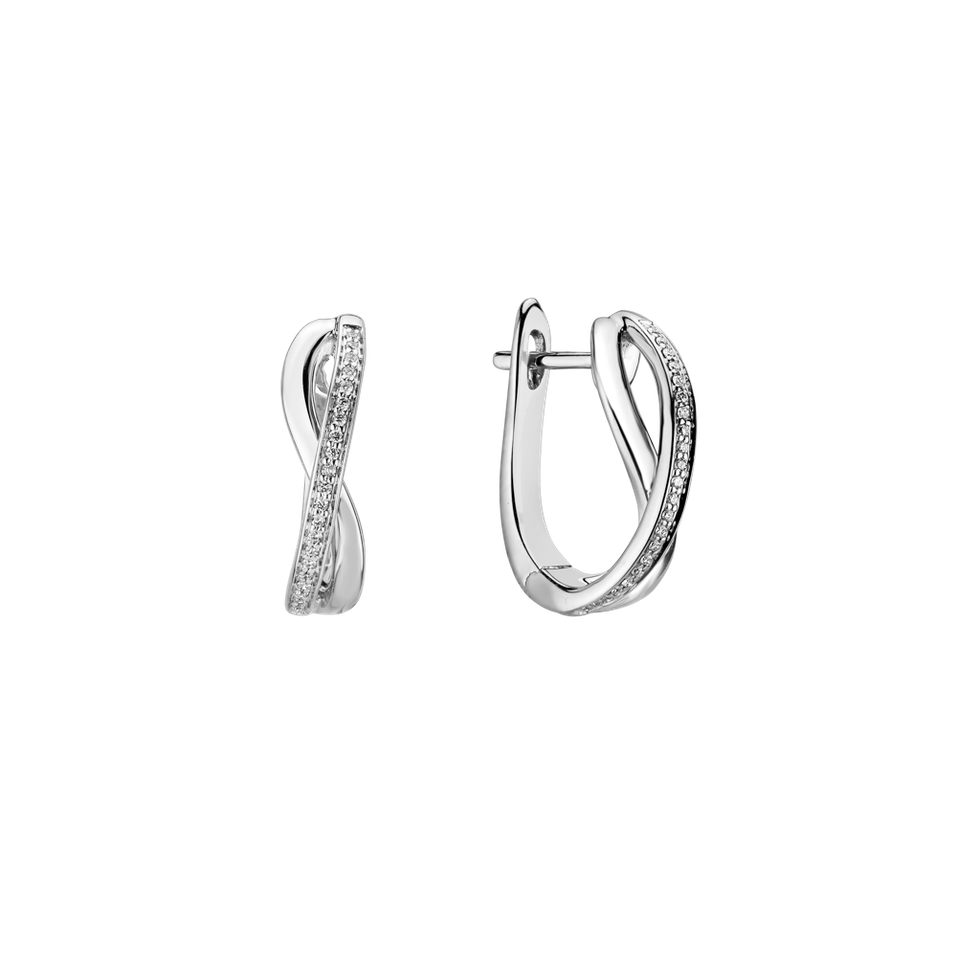 Diamond earrings Royal Node