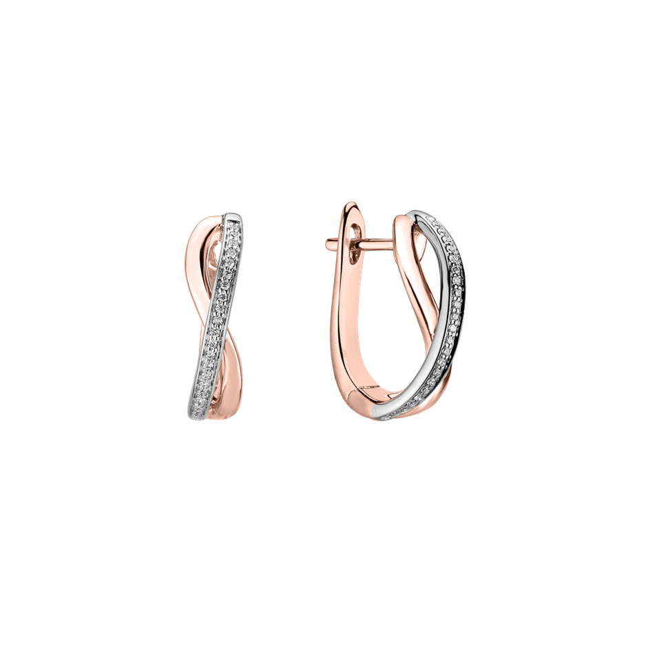 Diamond earrings Royal Node