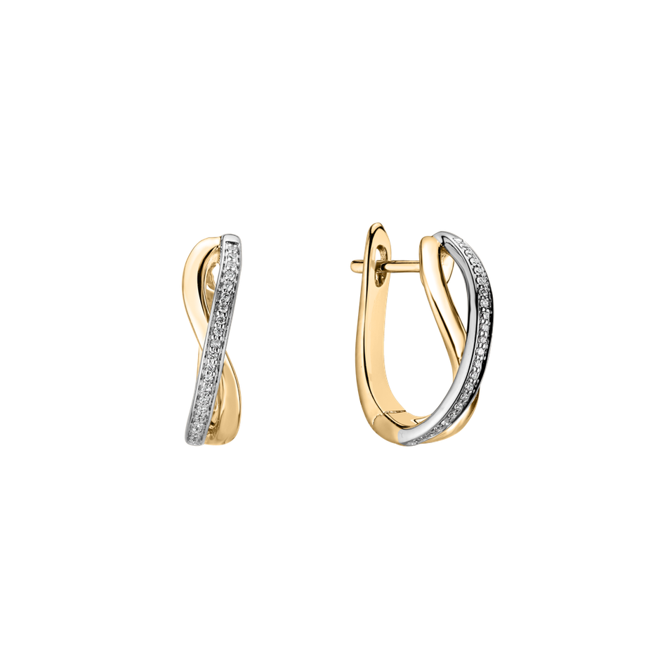 Diamond earrings Royal Node