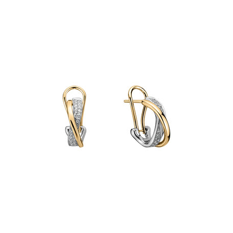 Diamond earrings Essential Ray