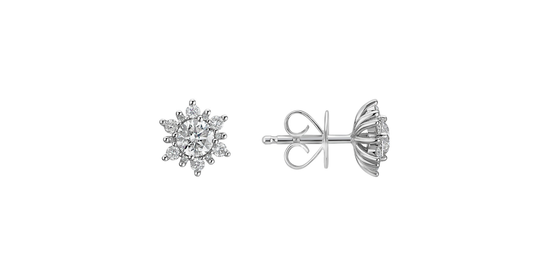 Diamond earrings Winter Fairytale