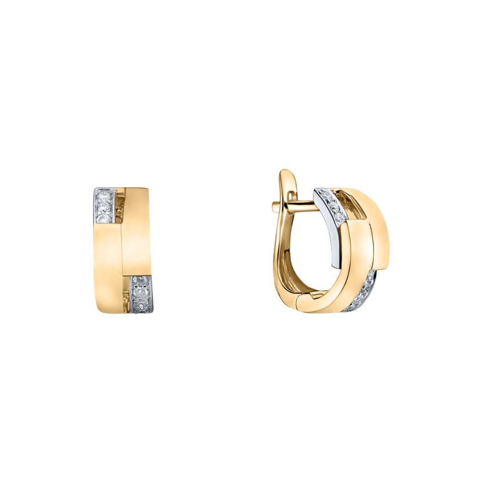 Diamond earrings Star Opium