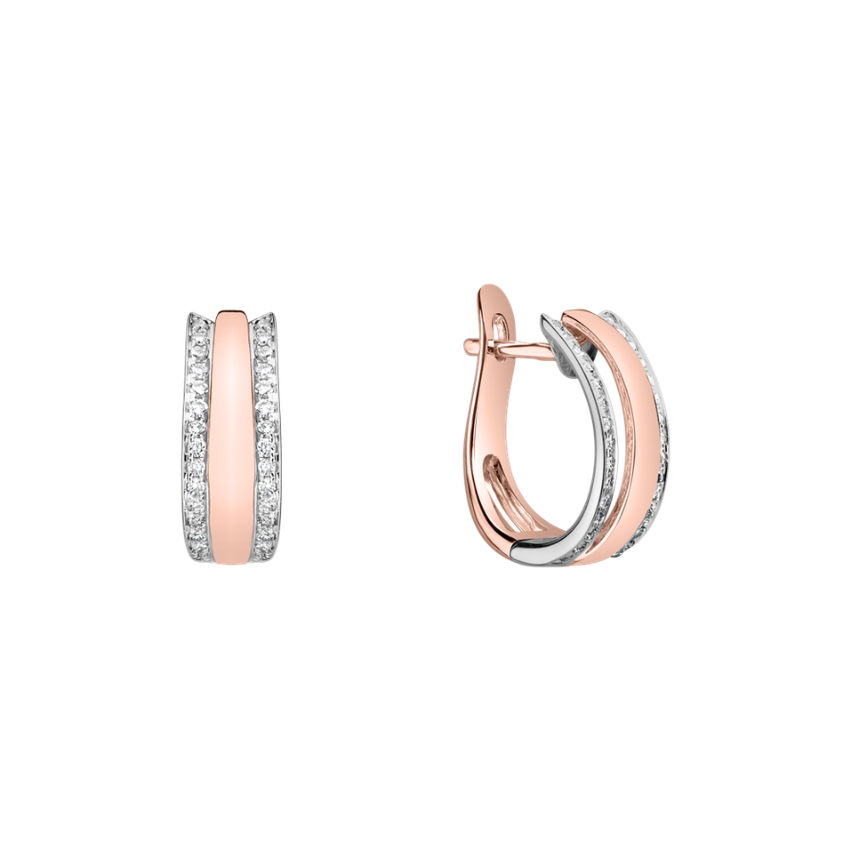 Diamond earrings Eternity Sparkle