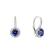 Diamond earrings with Tanzanite Hollywood Passion3