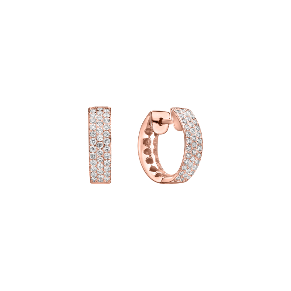 Diamond earrings Inferno Love