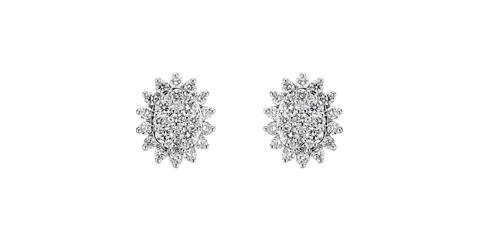 Diamond earrings Midnight Star