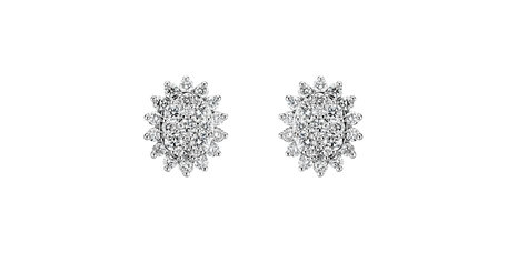 Diamond earrings Midnight Star