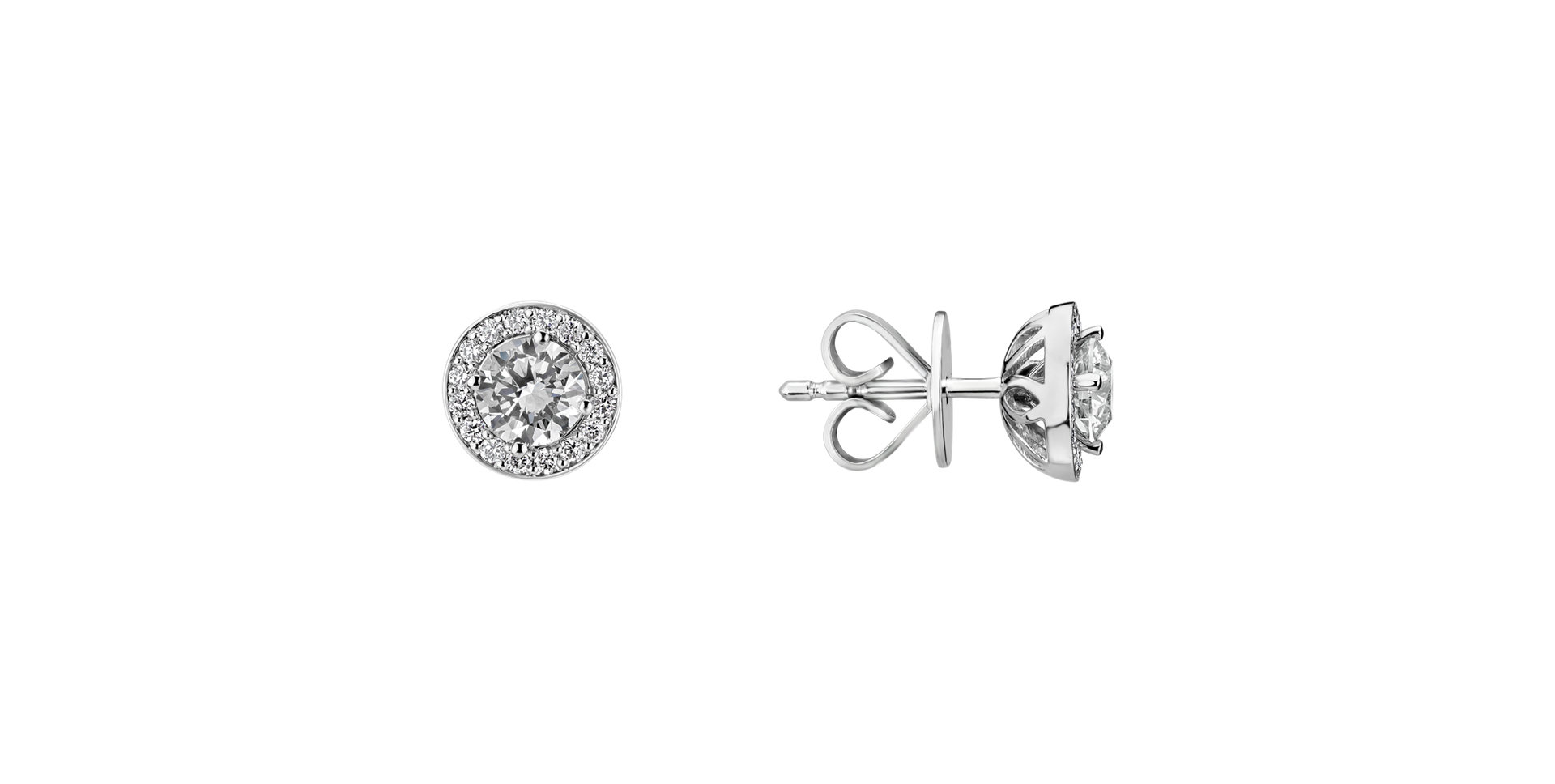 Diamond earrings Sparkling Rain