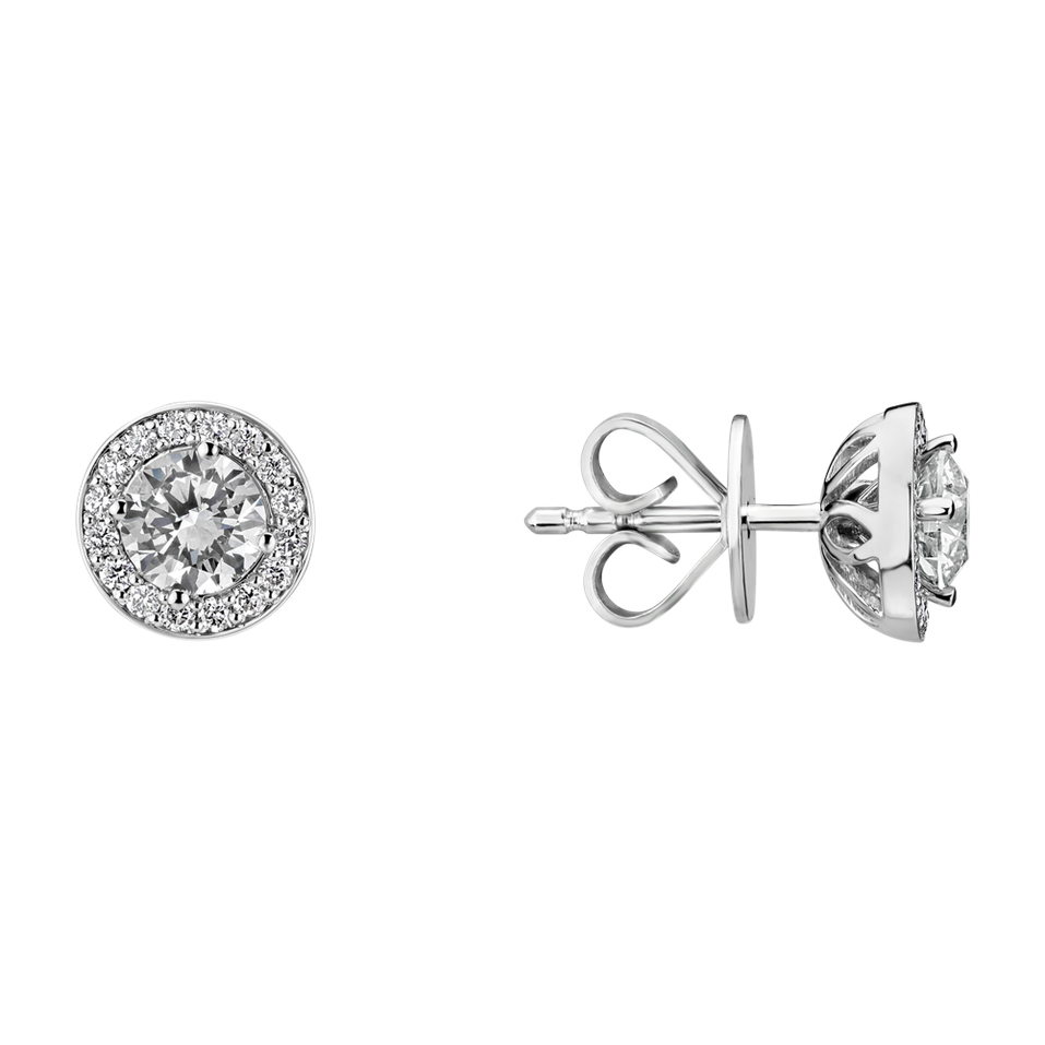 Diamond earrings Sparkling Rain
