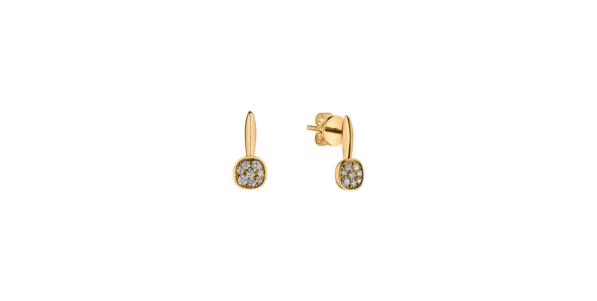 Diamond earrings Heaven Labyrinth