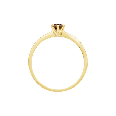 Ring with orange diamonds Eternal Joy