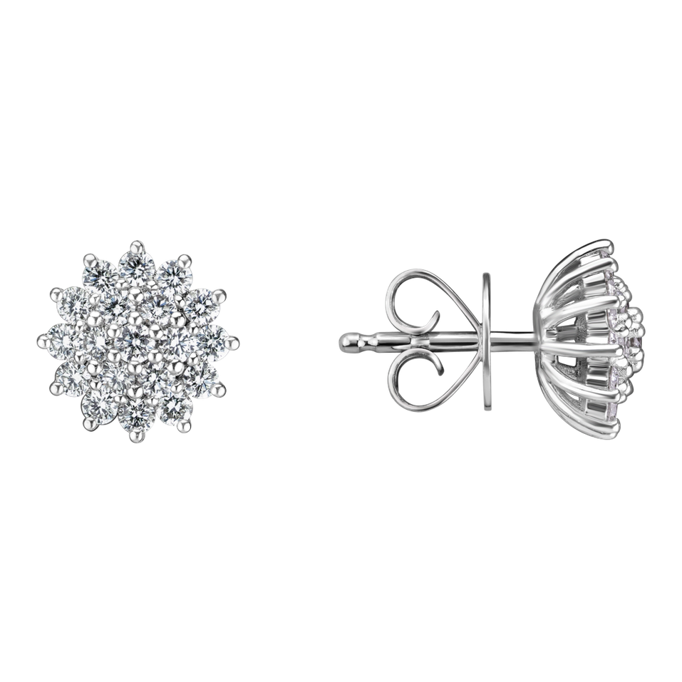Diamond earrings Midnight Sky
