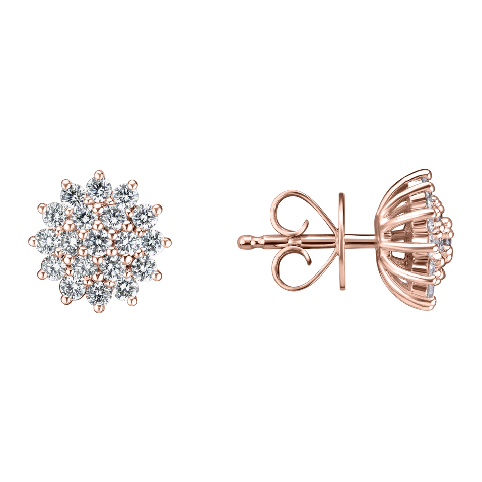 Diamond earrings Midnight Sky