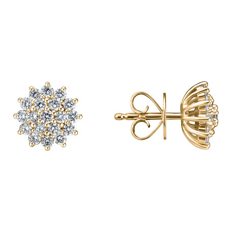Diamond earrings Midnight Sky