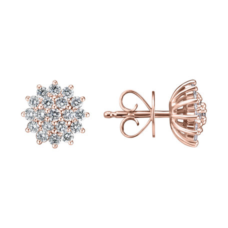 Diamond earrings Midnight Sky