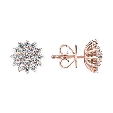 Diamond earrings Midnight Sky