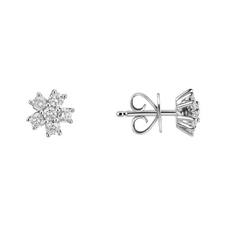 Diamond earrings Sparkless