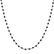 Necklace with black diamonds Dark Melody3