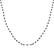 Necklace with black diamonds Dark Melody3