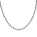 Necklace with black diamonds Dark Melody3