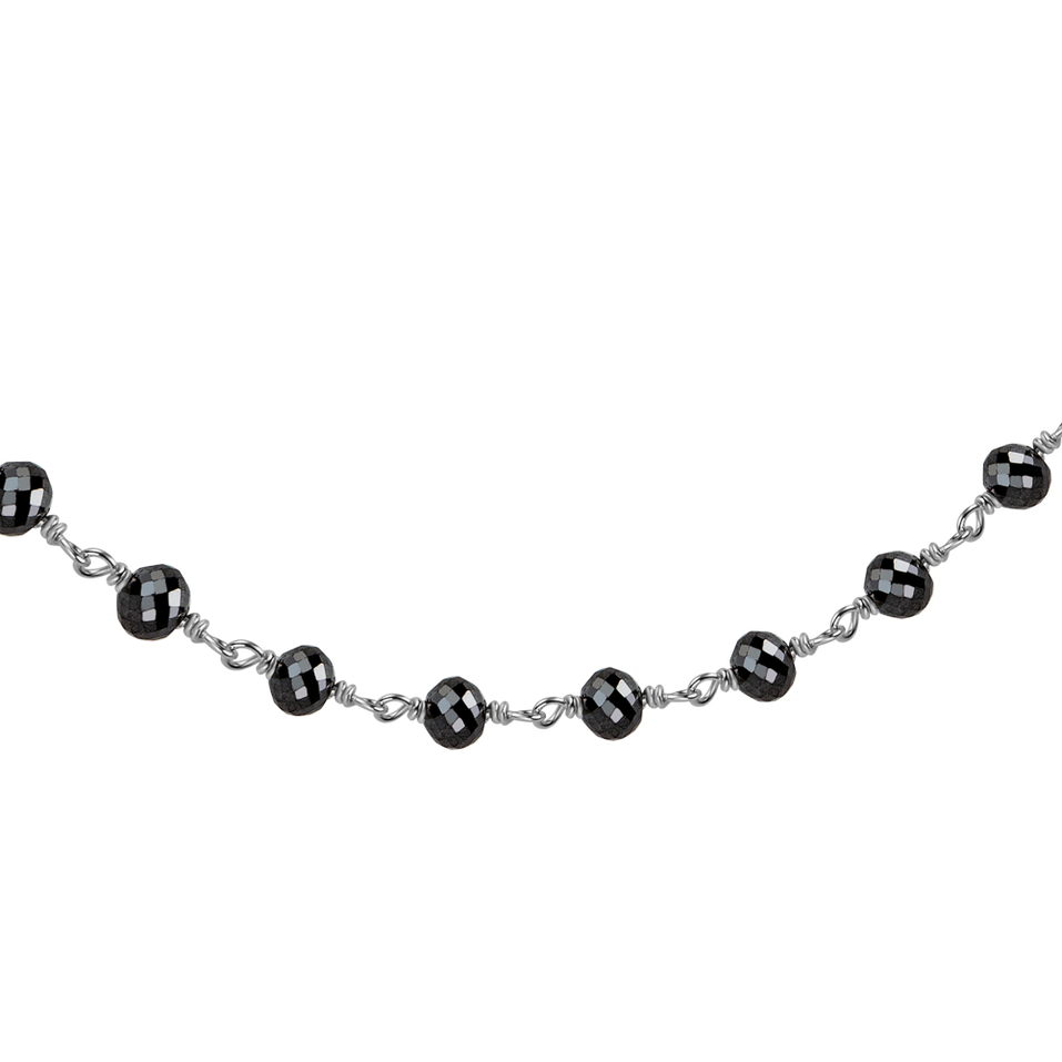 Bracelet with black diamonds Dark Melody