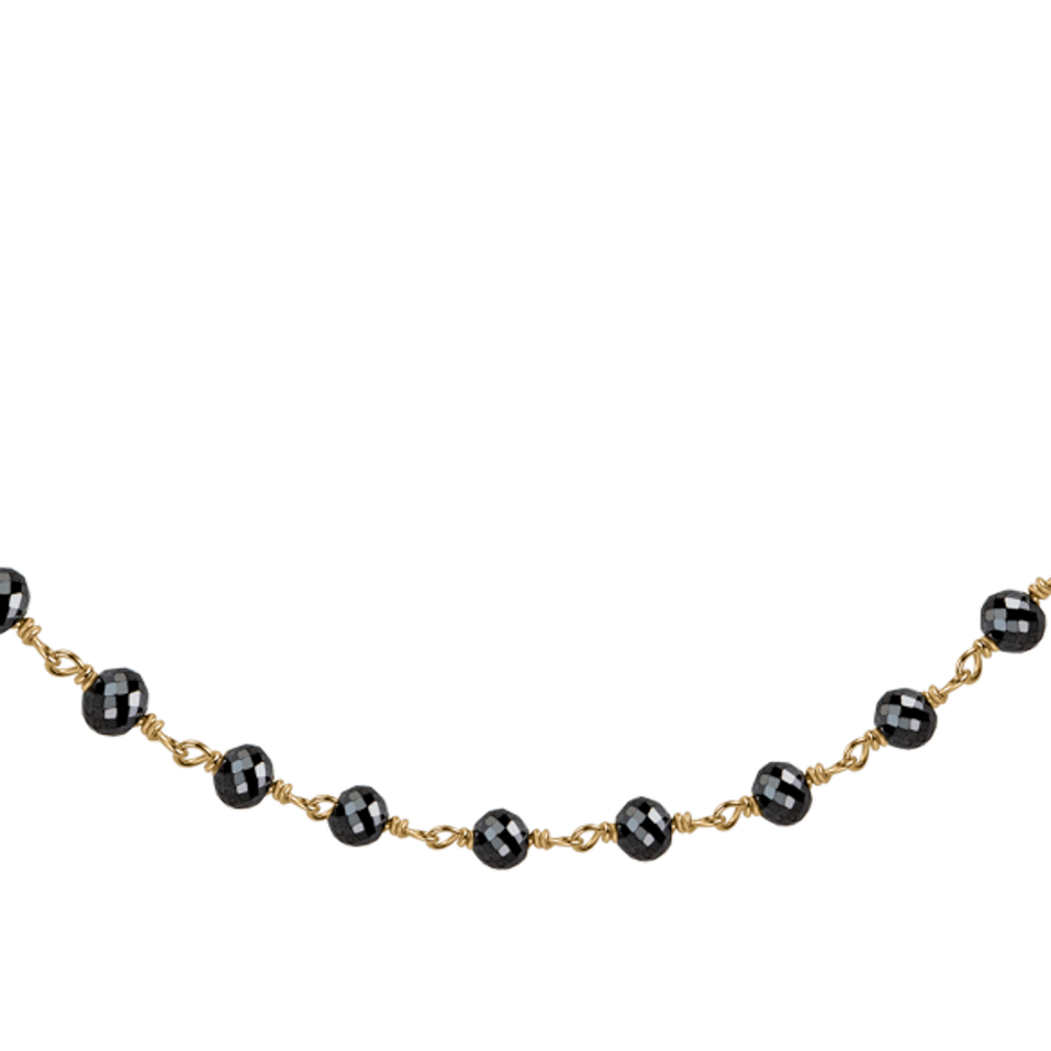 Bracelet with black diamonds Dark Melody