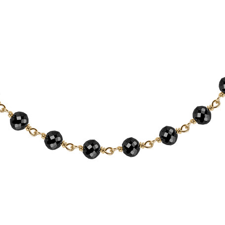 Bracelet with black diamonds Dark Melody