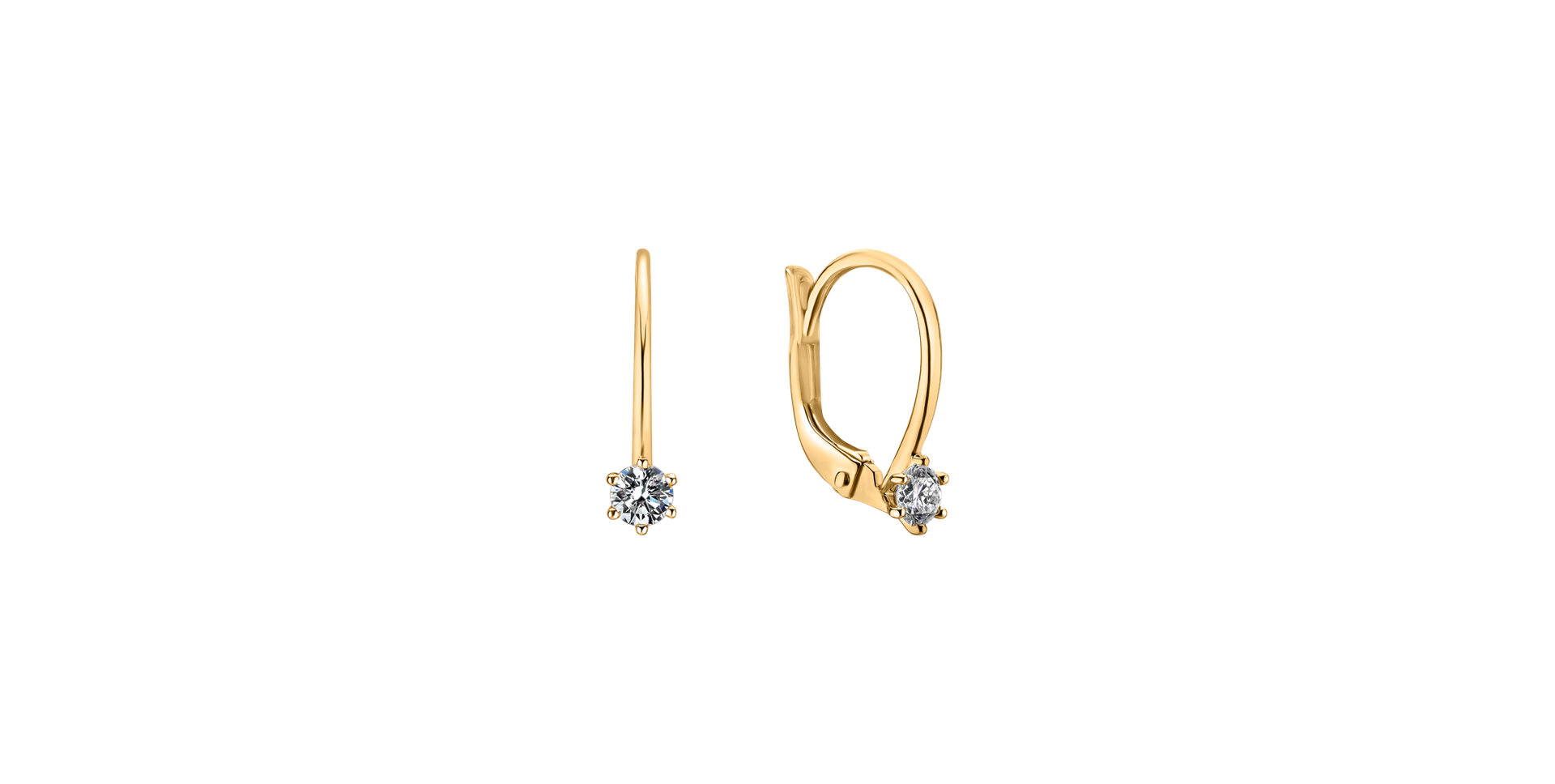 Diamond earrings Everyday Glow