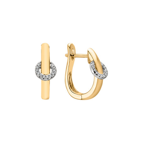 Diamond earrings Moonlight Streamer