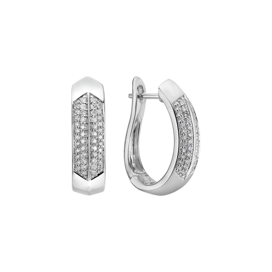 Diamond earrings Space Lady