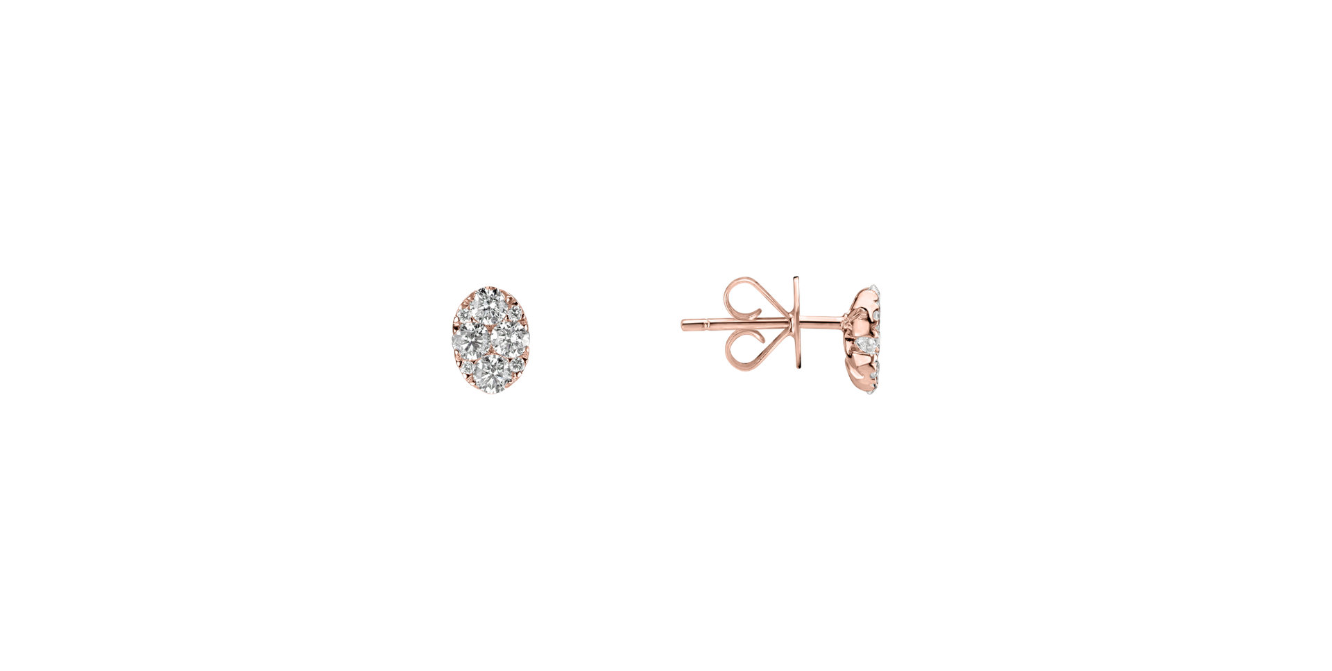 Diamond earrings Simply Charming
