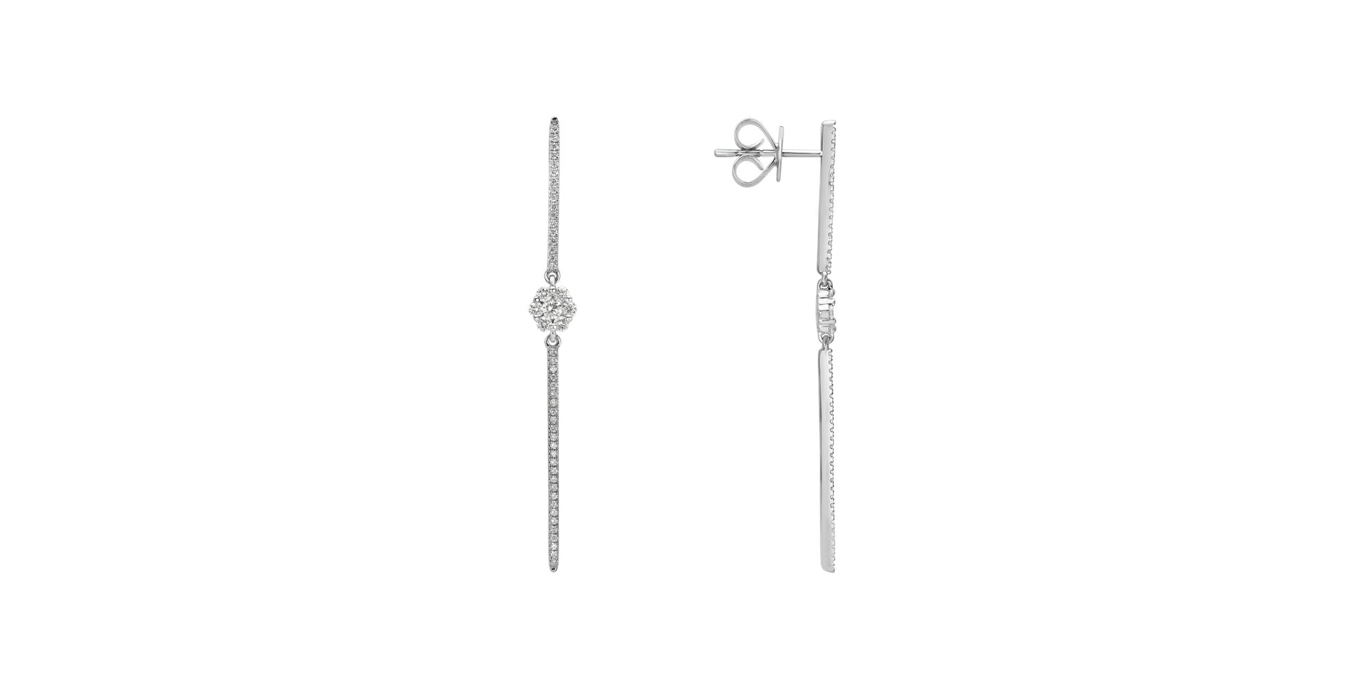 Diamond earrings Diamond Waterfall