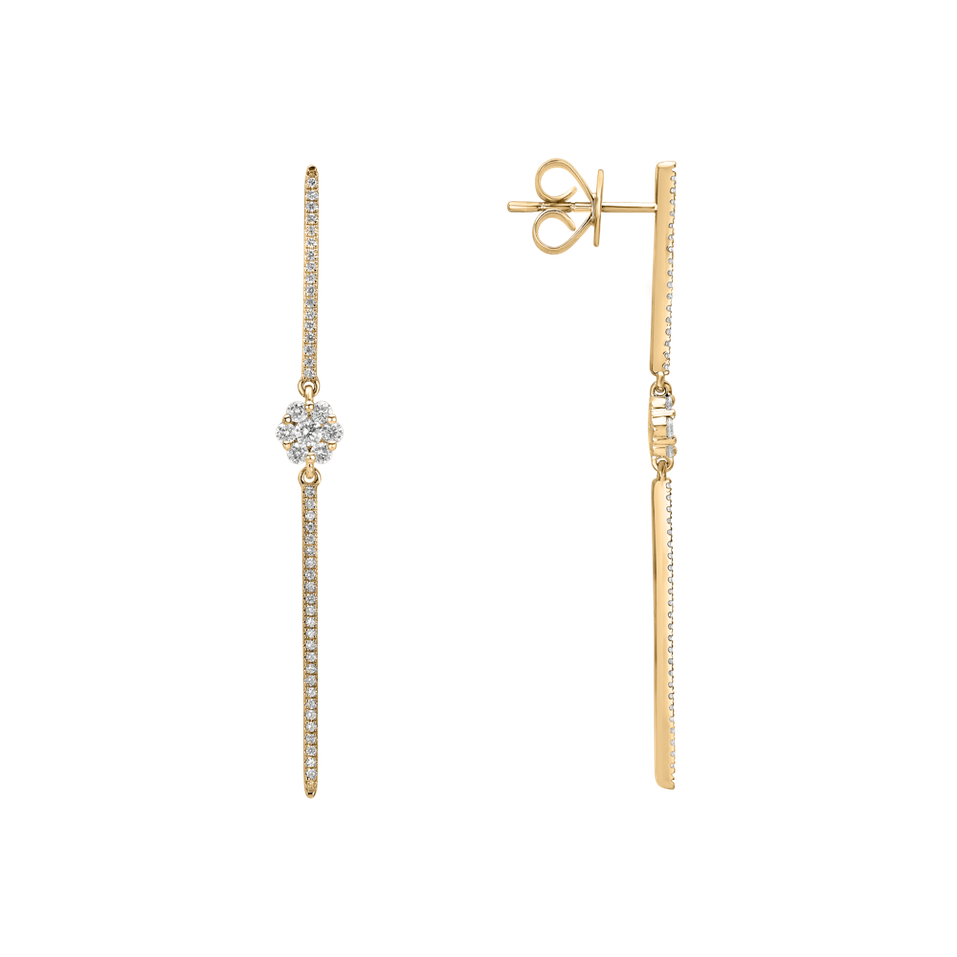 Diamond earrings Diamond Waterfall