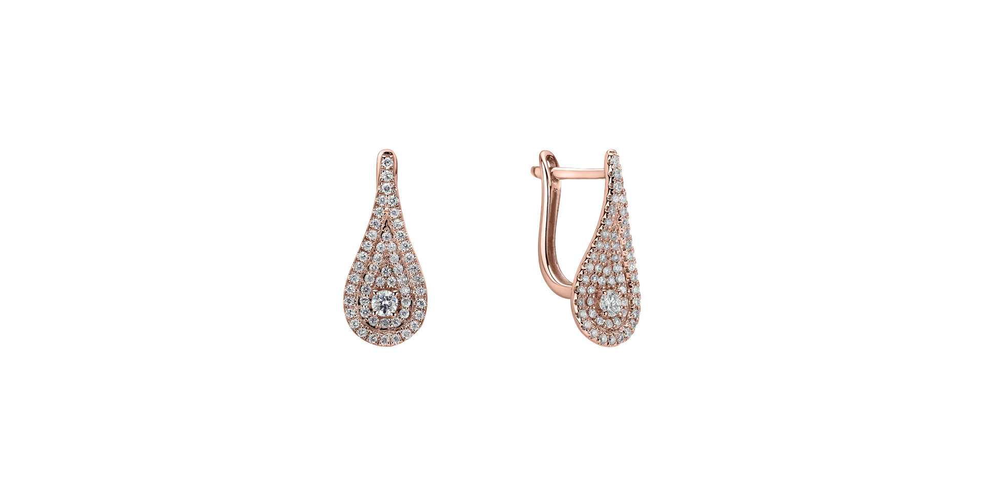 Diamond earrings Tears of Joy
