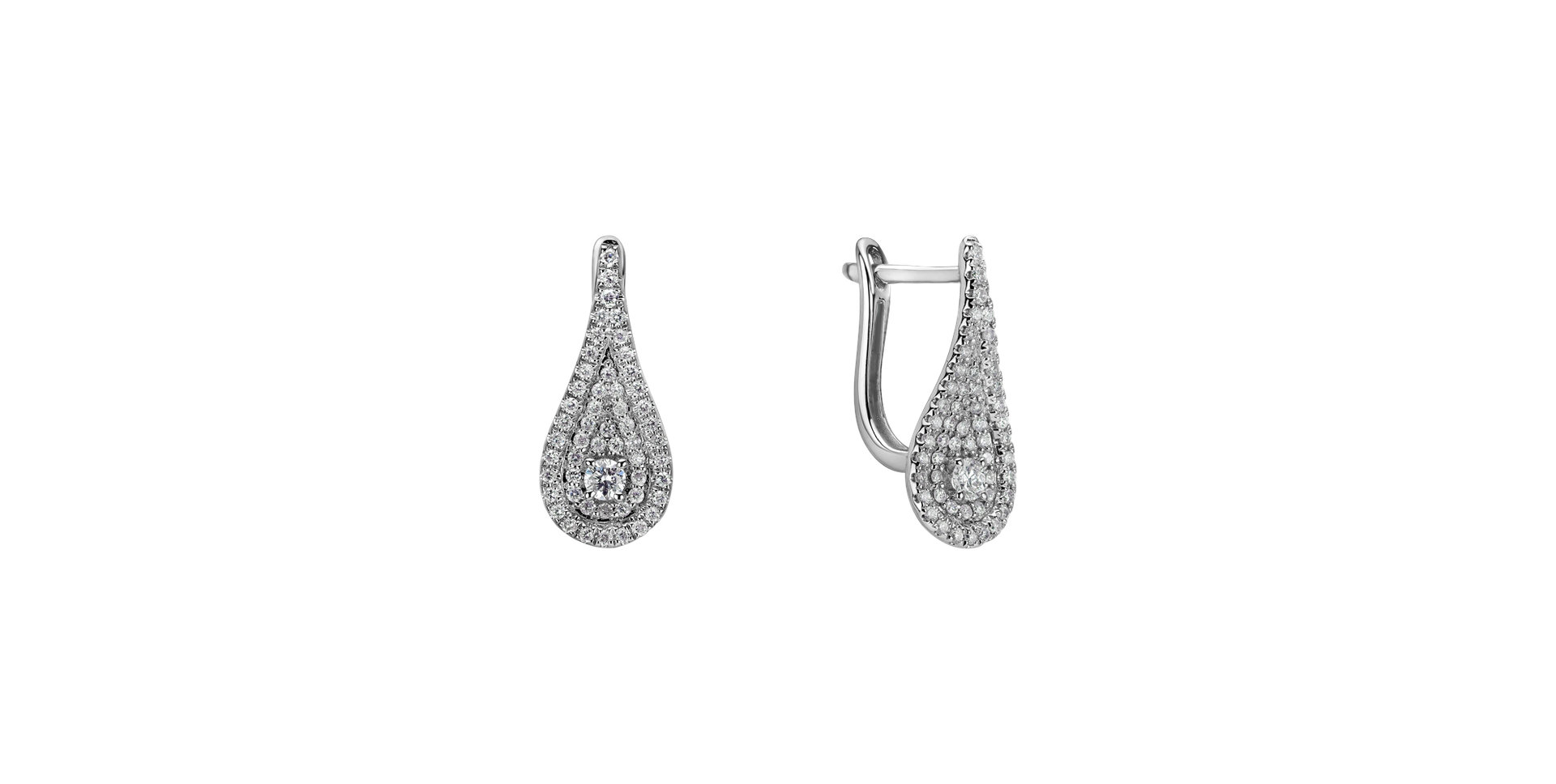 Diamond earrings Tears of Joy